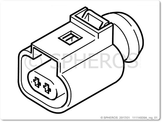 Billede af Stik P til Thermo E/G/Plus