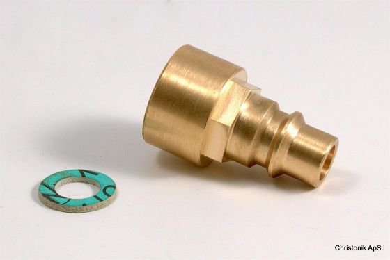 Billede af Adapter 21,8 mm F x HP 1234YF, links gevind