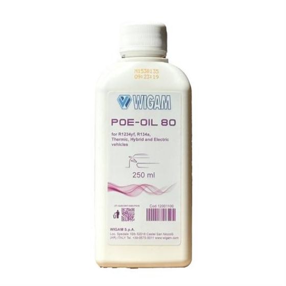Billede af POE Olie 80 til Elkompressor R134a, R1234YF 250ml